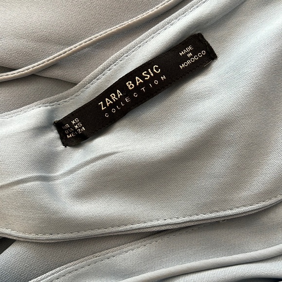 Zara Light Blue One Piece for Occasion - Picture 8 of 8